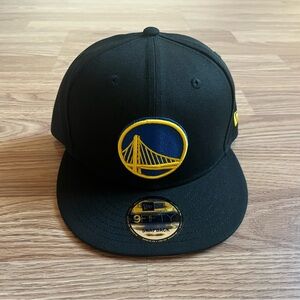 New Era Black Golden State Warriors Snapback